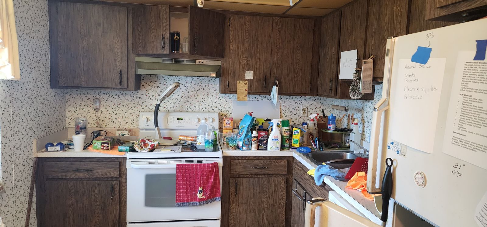 Before: condo kitchen