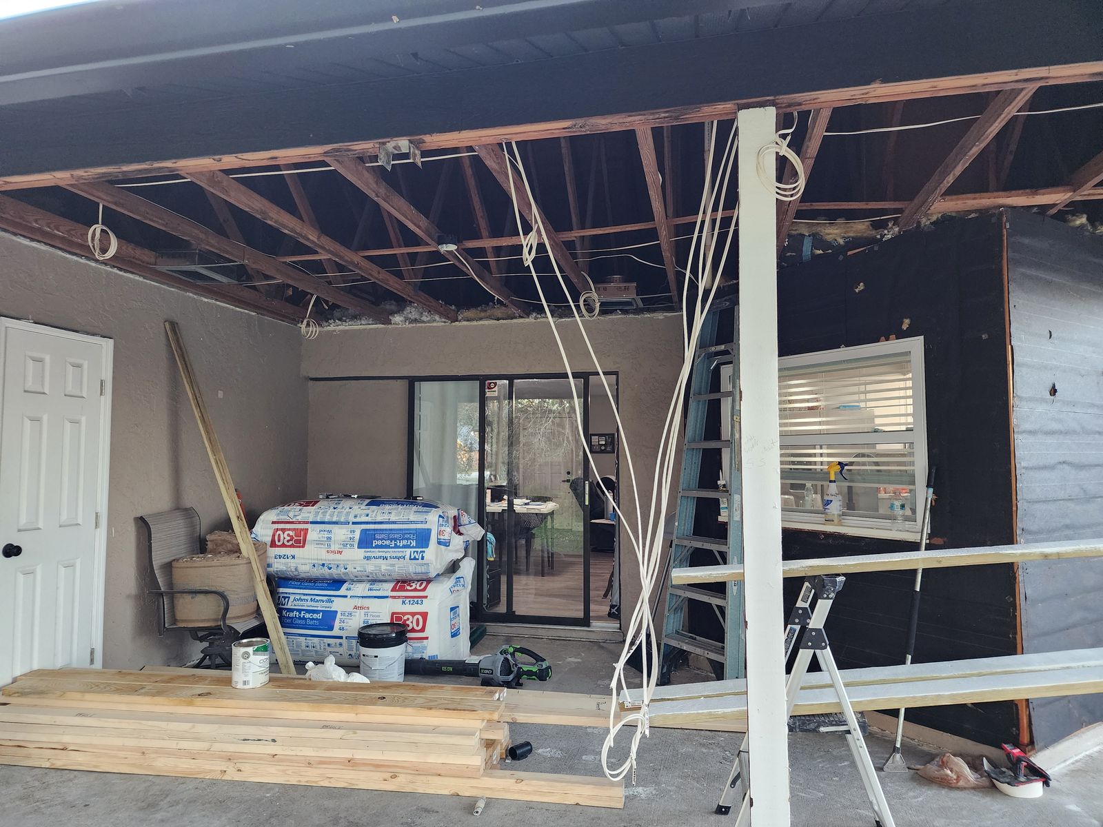 Lanai Enclosure & Room Addition – Before we started 2