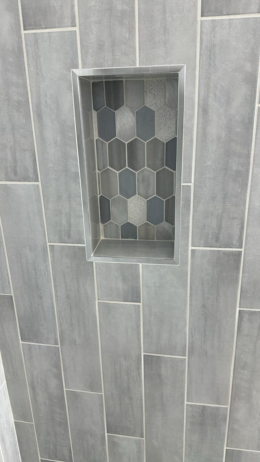 Double Vanity & Tile Shower – The finished project 6