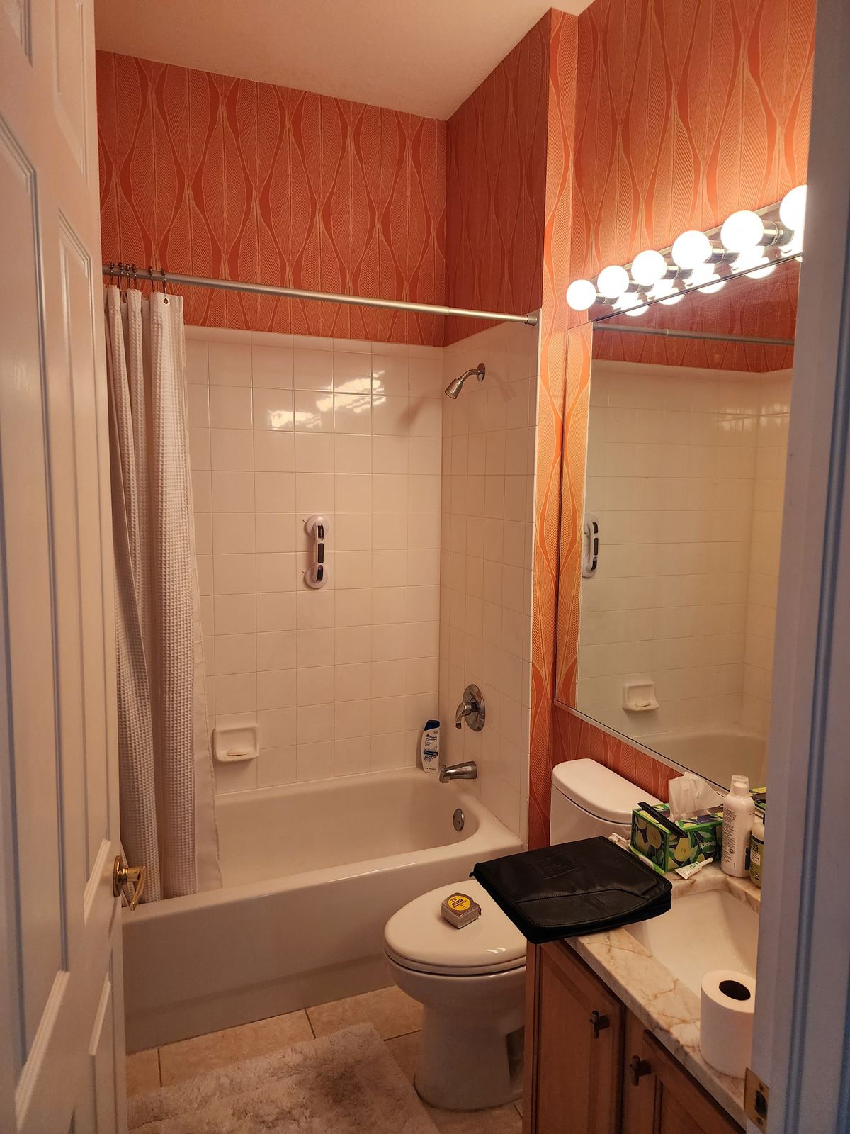 Double Vanity & Tile Shower – Before we started 2