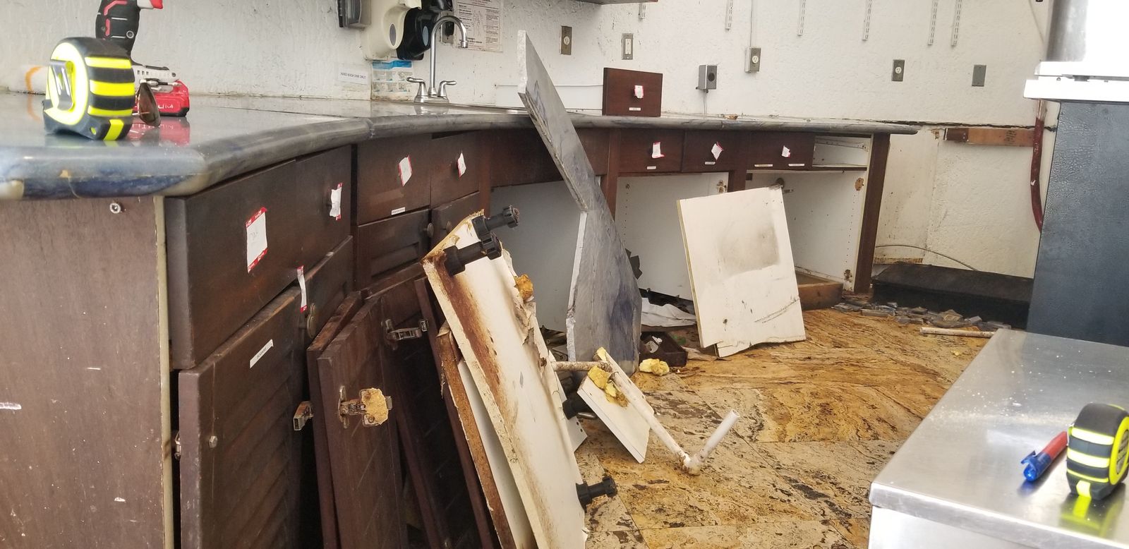 Before: Restaurant Kitchen Restoration