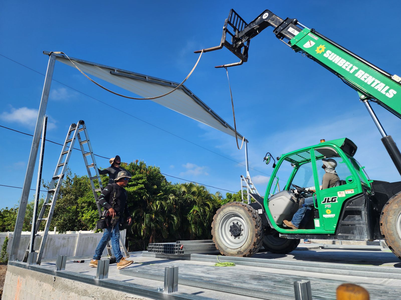 New Custom Home & Steel Building – Steel building 1